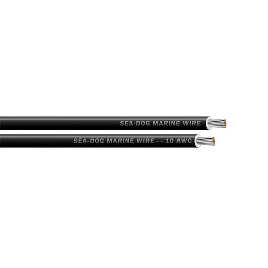 Sea-Dog 10 AWG Black Primary Wire - 500' [8010017]