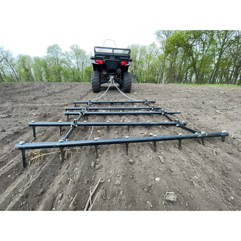 Tuff Field Field Tuff 5' Spike ATV Drag - Tow-Behind Harrow with 3.75