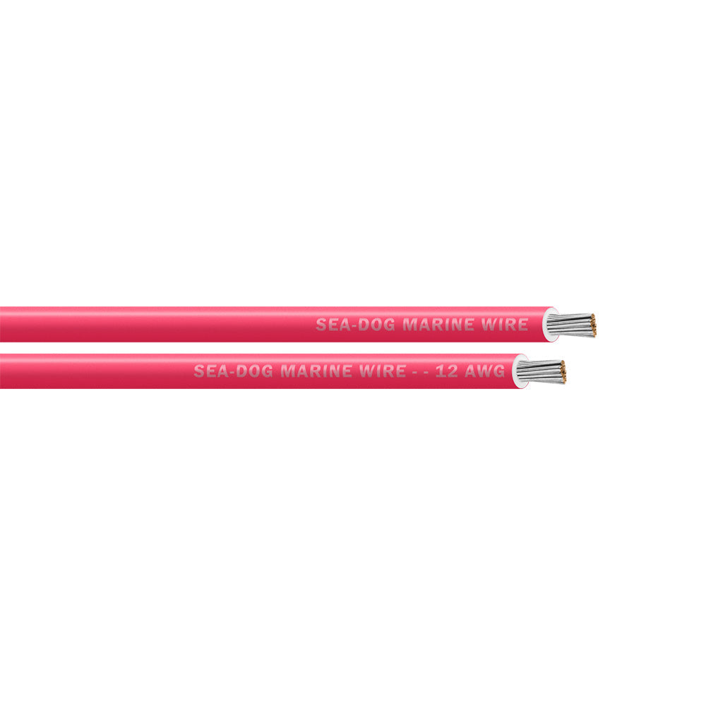 Sea-Dog 12 AWG Pink Primary Wire - 250' [8012094] – Ripping It Outdoors