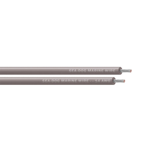 Sea-Dog 14 AWG Grey Primary Wire - 500' [8014117]