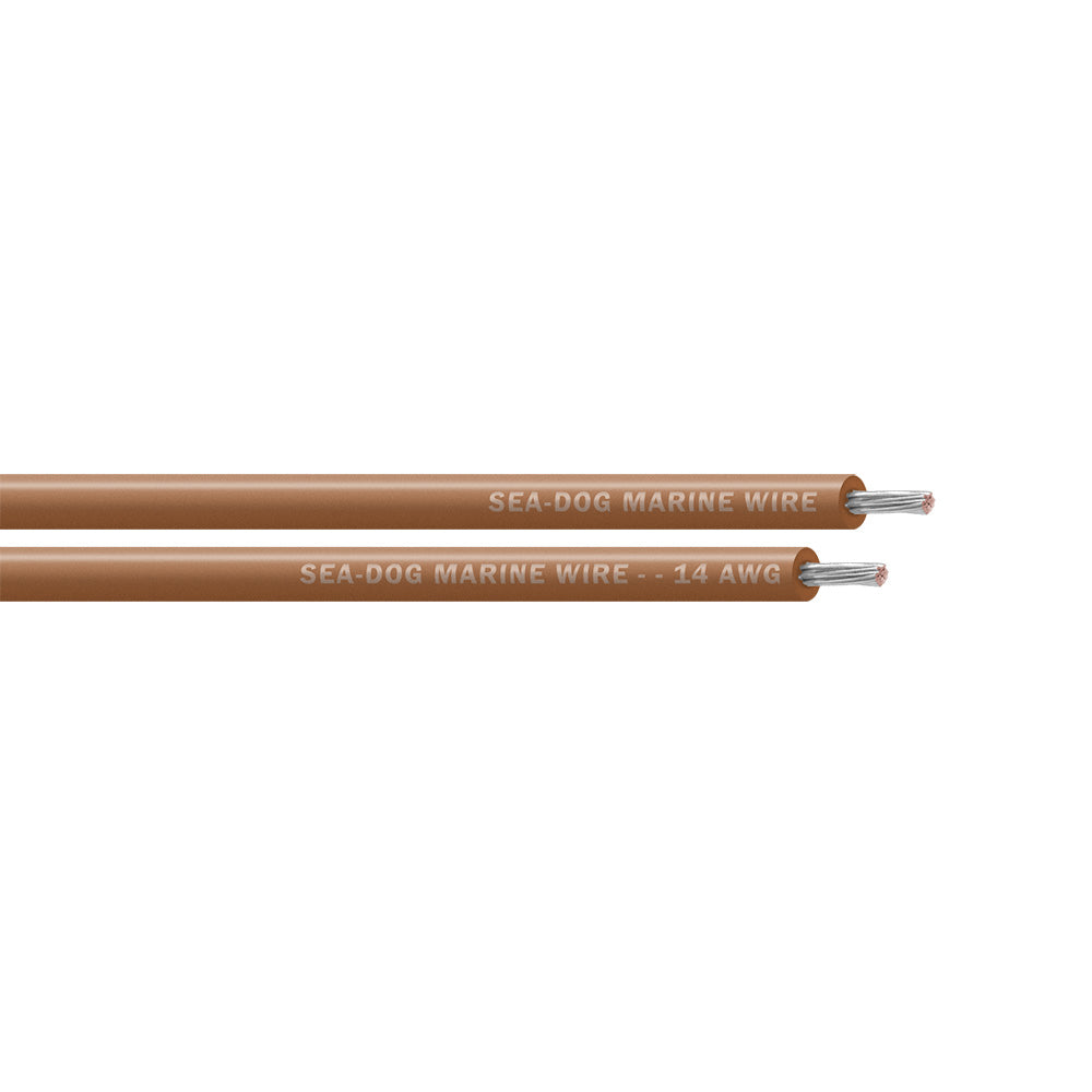 Sea-Dog 14 AWG Tan Primary Wire - 25' [8014120]