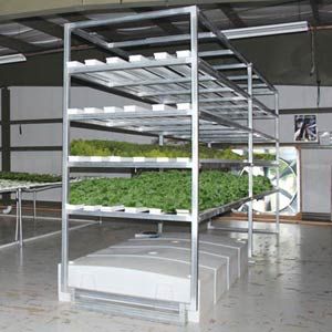 FarmTek HydroCycle Vertical Farming NFT Lettuce & Herb Systems