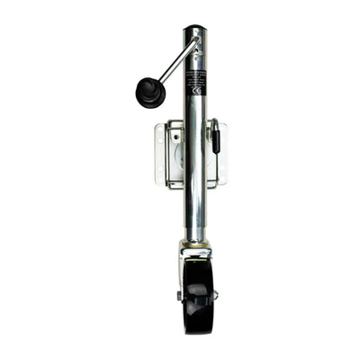 Powerwinch Saltwater Series Jack - 1200lb, Weld-On, Single Wheel, Zinc 500+ HR Salt Spray [21600-J-1200-W1-Z-R]