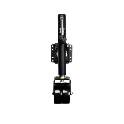Powerwinch Select Series Jack - 1500lb, Weld-On, Double Wheel, Carbon Black [21400-J-1500-W2-B-R]
