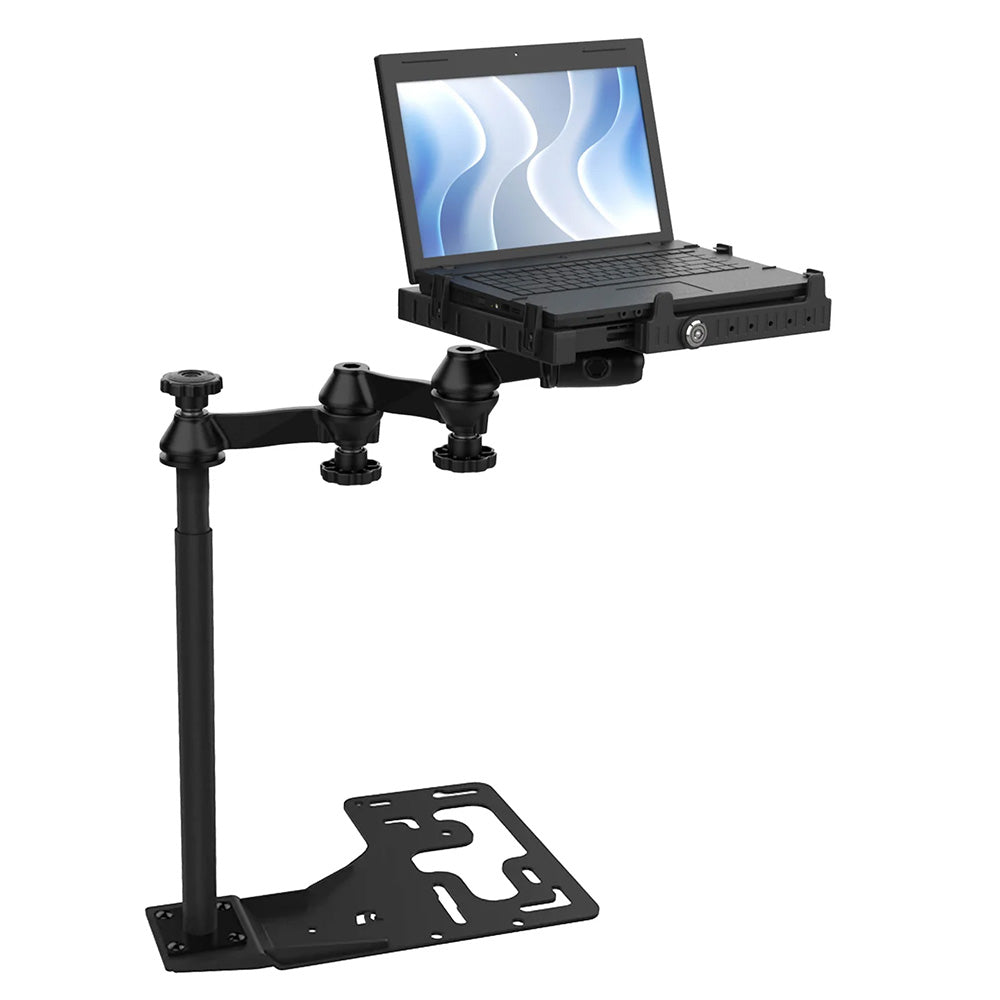 RAM Mount RAM NoDrill Universal Laptop Mount fHeavy Duty Trucks ...