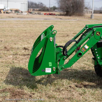 Titan Attachments Root Grapple Rake | Overall Width 60" & 72" inches | Horsepower 40-75 HP | For Tractors