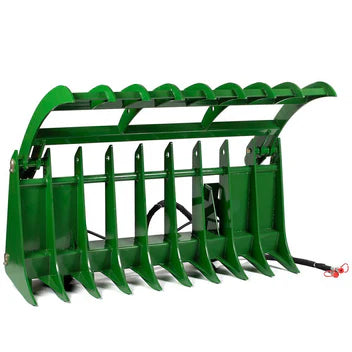 Titan Attachments Root Grapple Rake | Overall Width 60" & 72" inches | Horsepower 40-75 HP | For Tractors