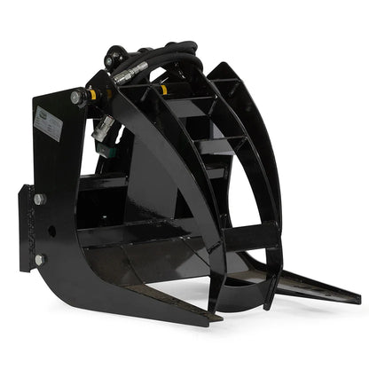 Titan Attachments Log Grapple | 26" Width | 42" Jaw Opening | 3,000 PSI Cylinder | 6–12 GPM Oil Flow | For Mini Skid Steers