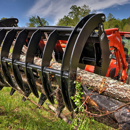Titan Attachments Extreme Root Grapple Rake | Overall Width 60", 72" & 84" inches | Horsepower 50-90 HP | For Tractors