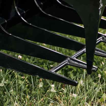 Titan Attachments Root Grapple | 42" Width | 24" Jaw Opening | Skeleton Bottom | 6–12 GPM Oil Flow | For Mini Skid Steers