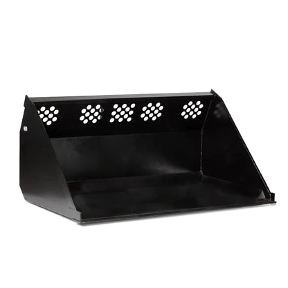 Titan Attachments Light Material Bucket | 0.5" Cutting Edge | 42–70 Cu. Ft. | 700–763 lb | 72–84" Width  | Oil Flow 15–25 GPM | For Skid Steers