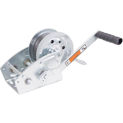 Load Rite Two-Speed Trailer Winch - 2500lbs - 27' Strap - 8