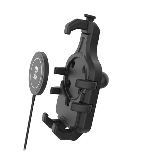 Ram Mount RAM Quick-Grip Pro w/Ball  Qi2 15W Wireless Charger [RAM-HOL-PD5B-W2MU]