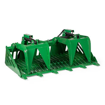 Titan Attachments Rock Grapple Bucket | Fine Grade Skeleton | Overall Width 72" Inches | Horsepower 50-75 HP | For Tractors