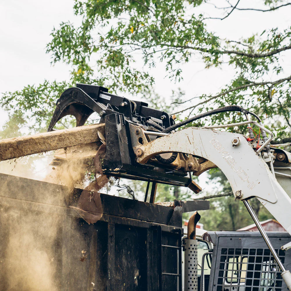 Titan Attachments 72" & 84" Demolition Grapple Bucket For Skid Steer