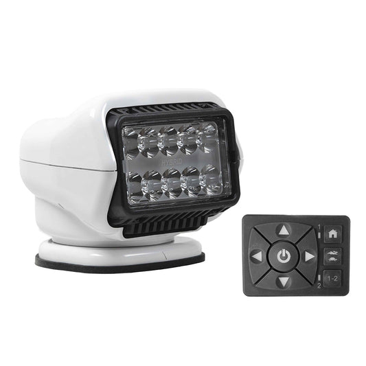 Golight Stryker ST Series LED Hybrid Light - Permanent Mount - Wired Dash Remote - 12V - White [30208ST]