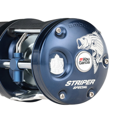 Abu Garcia Ambassadeur C3 Striper Round Baitcast Reel - Right Hand C3-6500STPSPC [1649441]