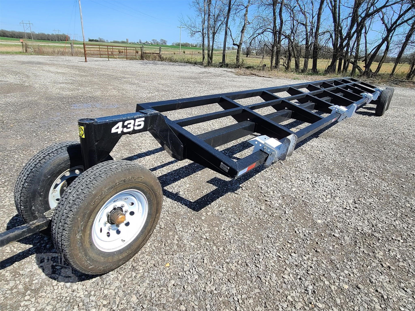 Industrias America 2024 Header Transport Trailer 435 | 35' Header Capacity | 7000 lb Axles - Pull Type