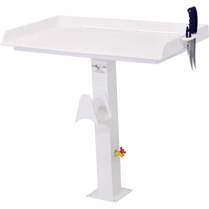 RIO MARINE CUSTOMS FISH CLEANING STATION WITH PEDESTAL LEG