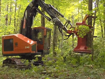 Barko Tracked Feller Buncher | 2025 Model 240-FB | 22.5 Tons Class | Width 9' 4