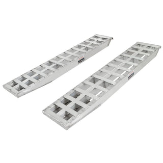 Heavy Duty Ramps Heavy Equipment Loading Ramps | Model 12-14-072-05-S | Size 6' L x 14" W | Capacity 12,000 lb | 23 HP | 0 To 25 GPM | For Trailers, Skid Steers, Tractors & Loaders