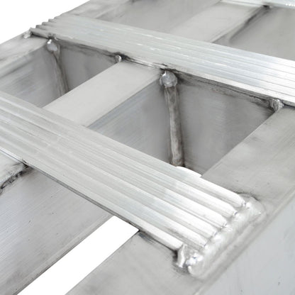 Heavy Duty Ramps Heavy Equipment Loading Ramps | Model 12-14-072-05-S | Size 6' L x 14" W | Capacity 12,000 lb | 23 HP | 0 To 25 GPM | For Trailers, Skid Steers, Tractors & Loaders