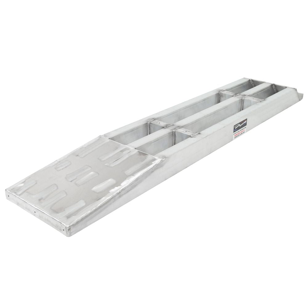 Heavy Duty Ramps Heavy Equipment Loading Ramps | Model 12-14-072-05-S | Size 6' L x 14" W | Capacity 12,000 lb | 23 HP | 0 To 25 GPM | For Trailers, Skid Steers, Tractors & Loaders