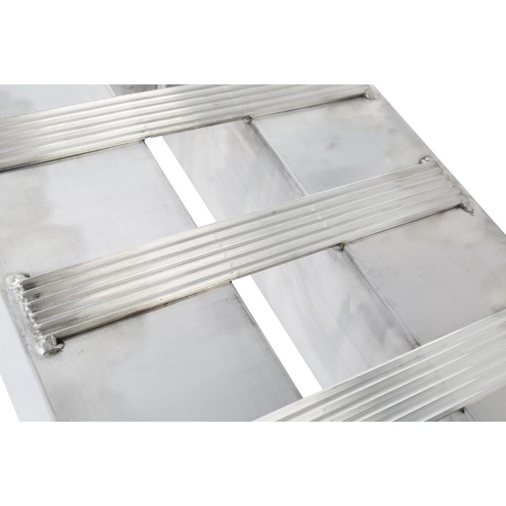 Heavy Duty Ramps Heavy Equipment Loading Ramps | Model 12-16-144-05-S | Size 12' L x 16" W | 12,000 lb per Axle Capacity | Horsepower 23 To 45 HP | For Trailers with 36" To 42" Rise