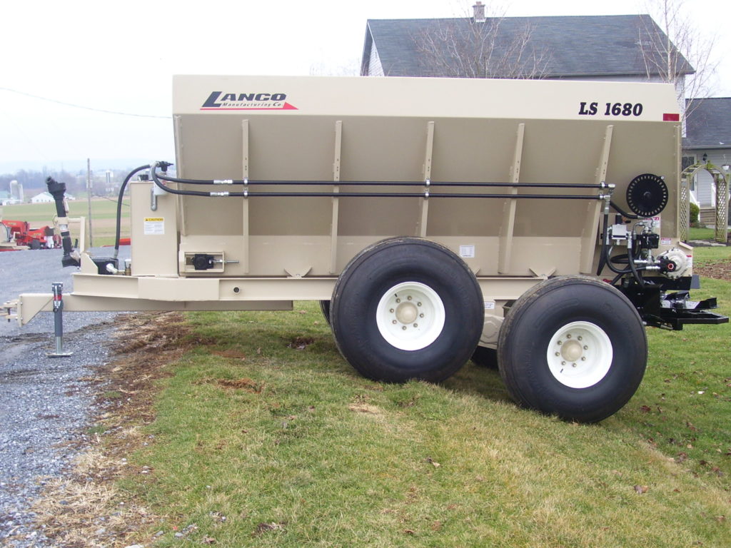 LANCO SPREADERS LIME & FERTILIZER SPREADERS | LS-540, 1150, 1680, 2000 & 2300 MODEL | FOR TRACTORS