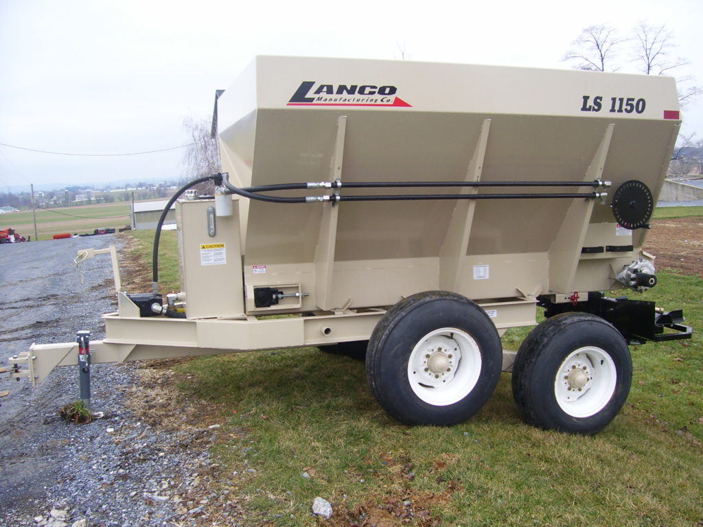 LANCO SPREADERS LIME & FERTILIZER SPREADERS | LS-540, 1150, 1680, 2000 & 2300 MODEL | FOR TRACTORS