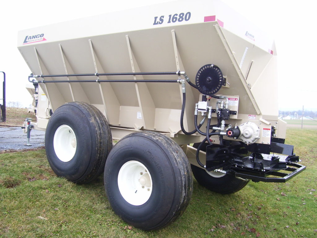 LANCO SPREADERS LIME & FERTILIZER SPREADERS | LS-540, 1150, 1680, 2000 & 2300 MODEL | FOR TRACTORS