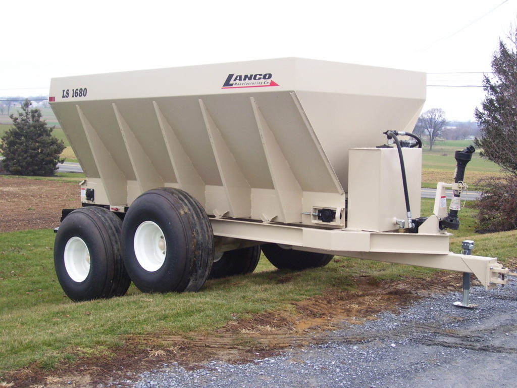 LANCO SPREADERS LIME & FERTILIZER SPREADERS | LS-540, 1150, 1680, 2000 & 2300 MODEL | FOR TRACTORS