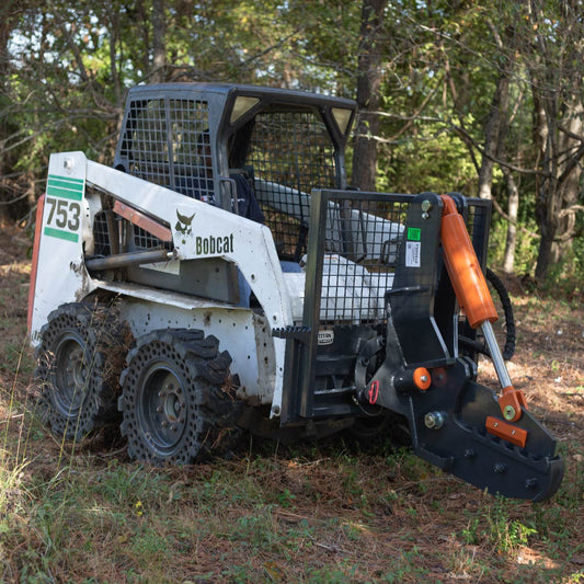 Titan Attachments Rotating Tree Shear Attachment | 12" Cutting Diameter | 49" Overall Width For Skid Steer