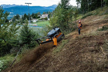 FAE Remote-Controlled Tracked Carrier | Model RCU120 | Up to 55° Slopes | 120 HP | For Forestry