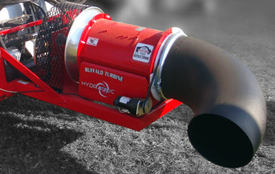 Buffalo Turbine Hydraulic Debris Blower | Model BT‑HYSS4 | 12,000 CFM | 16–40 GPM | For Skid Steers