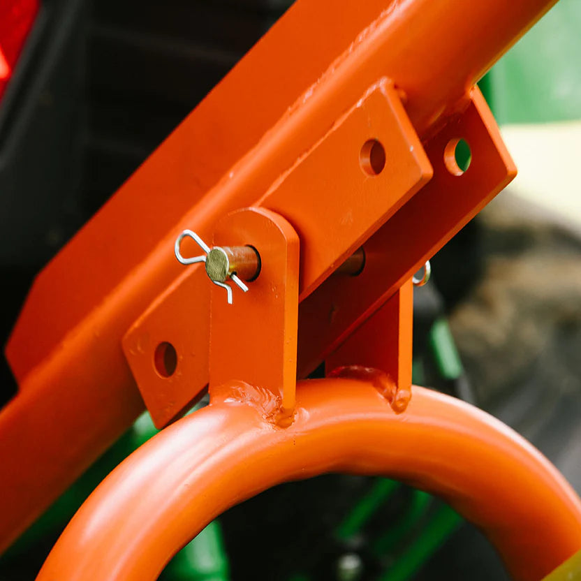 Titan Attachments 3 Point Hitch Post Hole Digger | Standard Series | 6"–12" Auger Options | 24" Dig Depth | 33" Pin-to-Pin Width | 30–60 HP | For Tractors