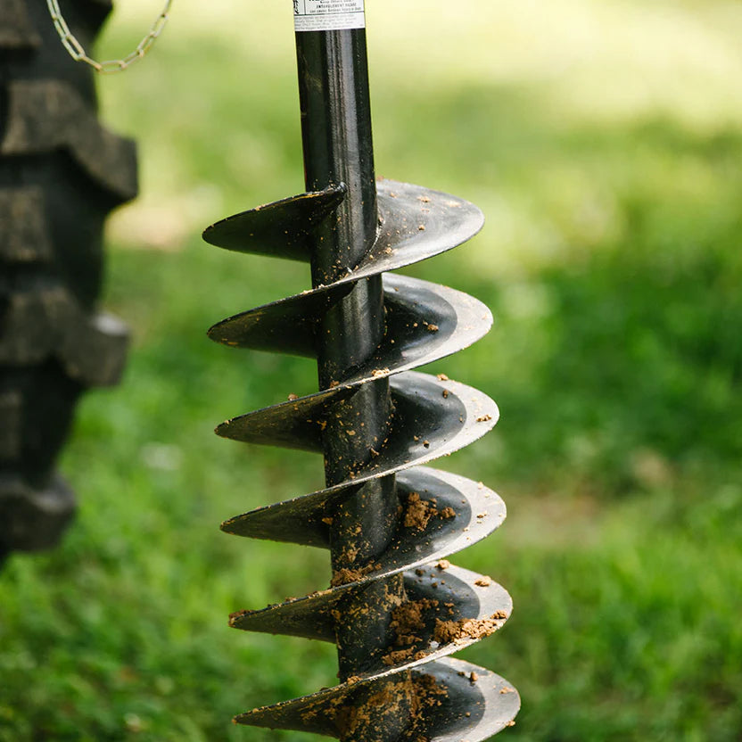 Titan Attachments 3 Point Hitch Post Hole Digger | Standard Series | 6"–12" Auger Options | 24" Dig Depth | 33" Pin-to-Pin Width | 30–60 HP | For Tractors