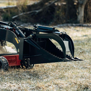 Titan Attachments Stump Bucket Grapple | Overall Width 31" Inches | Hydraulic Flow 11-20 GPM | For Mini Skid Steer