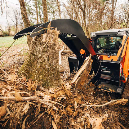 Titan Attachments Extreme Duty Stump Bucket Grapple | Overall Width 46" Inches | Hydraulic Flow 11-20 GPM | For Skid Steer