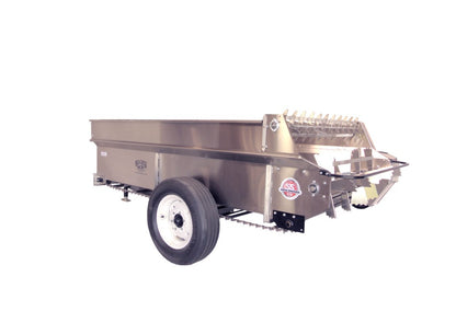 MILL CREEK FULL-SIZED LARGE STAINLESS STEEL MANURE SPREADERS |  97 SS & 127 SS MODEL | FOR TRACTORS