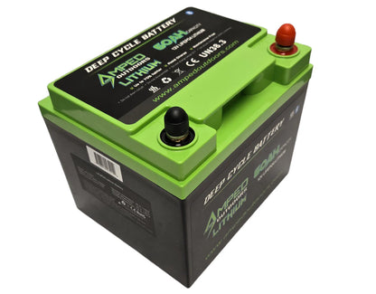 Amped Outdoors Lithium Battery (LiFePO4) | Nominal Voltage 12V | Nominal Capacity 60AH