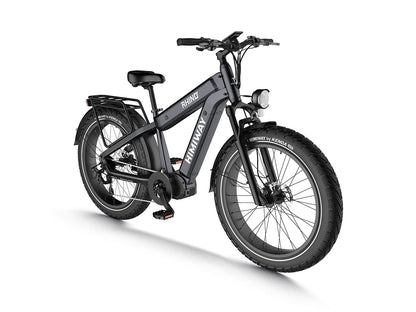 Himiway D5 Plus (Rhino) | 1000W Mid-Drive Motor | 80-110 Miles Per Charge | Dual Battery Off-Road Electric Bike