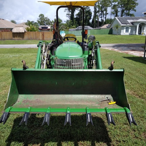 Northstar Attachments Tooth Bar AG Buckets | Models TB Series | Width 40"–70" | 25–60 HP | For Tractor