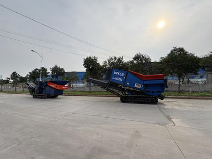 Upsen Heavy-Duty Screener / Scalping Screen | U-ZS1230 & U-ZS1545 | Hopper Volume 3-7 Cubic Meter | Max Feed Size 500-800 mm