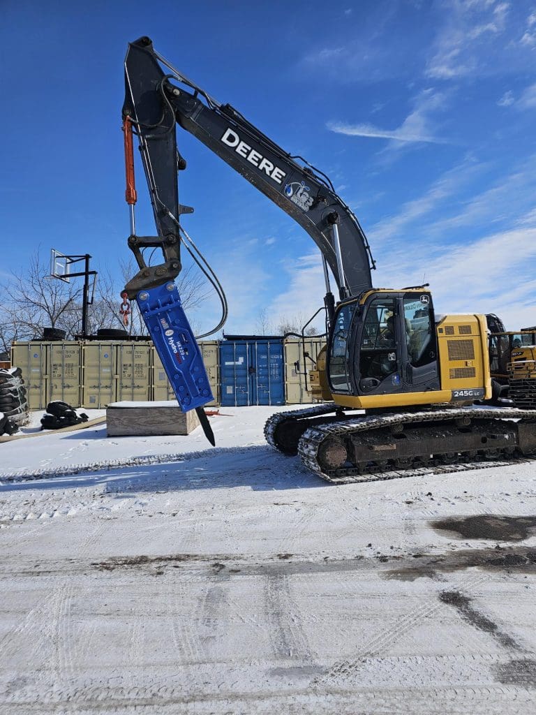 HydroRam HK Series Excavator Hydraulic Hammers | Tool Diameter 3.94" - 7.09" | For 11-71.5 Ton Excavators