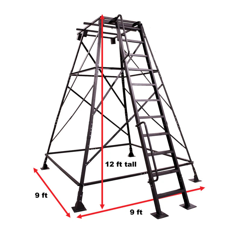 Bank Outdoors Hunting Blind Accessories Collection | Towers, Ladders, Seating, Windows & Hunting Gear Upgrades