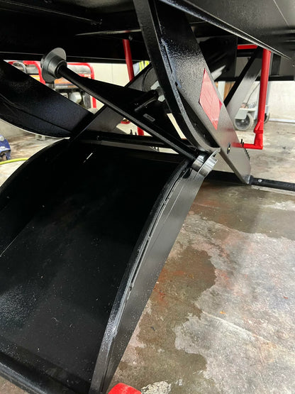 Black Widow ProLift Pneumatic ATV Lift Table | Model BW-PROLIFT-HDXW-ATV | 48" Wide, 105.5" Long | 1,500 lb Capacity | For ATV & Motorcycle Maintenance