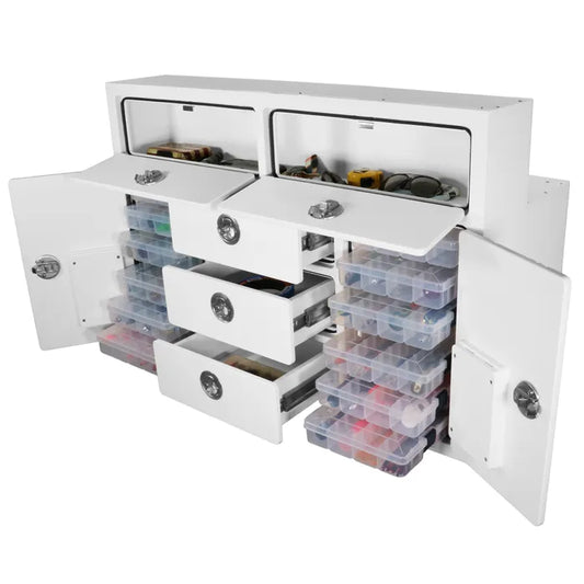 RIO MARINE CUSTOMS ROBALO FREE STANDING 3 DRAWER PLANO TACKLE TRAY UNIT