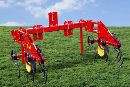 I&J Standard 3‑Point S‑Tine Cultivators | 1-4 Rows | 10-21 Shanks | 25–50 HP | For Tractors & Horse-Drawns