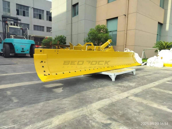 Bedrock Attachments Moldboard Blade | Model MMB02 | Length: 14 ft | Height: 24" | For Motor Grader